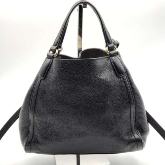 GUCCI Soho Black Leather Shoulder Bag lux583-100225 - Picture 2 of 16